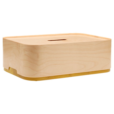 Dėžė 450x150x300 mm fanera/geltona | plywood/yellow