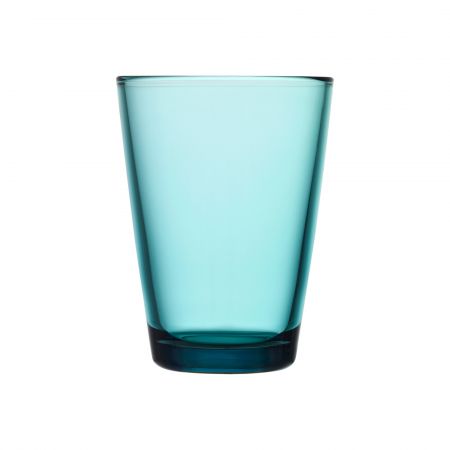 Stiklinė 400 ml 2 vnt. jūros mėlynumo | seablue