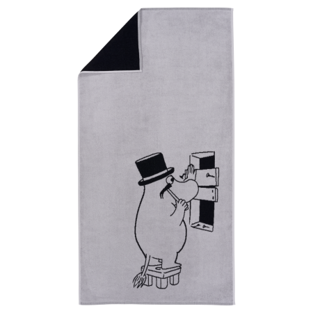 Vonios rankšluostis 70x140 cm Muminuko tėtis pilkas | Moominpappa grey